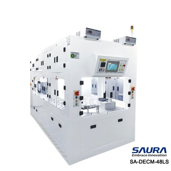 Fully automatic de-edge cleaning manchine SA-DECM-48LS